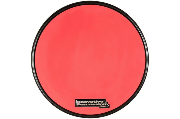 Innovative percussion - rp-1r red gum rubber oefenpad met rand 11,5"