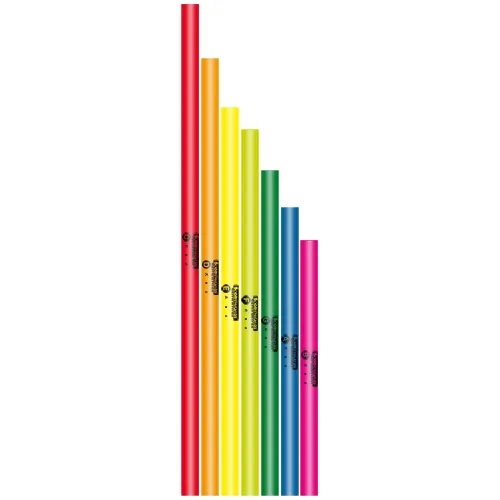 Boomwhackers - bw-7set boomwhackers bass diatonic set
