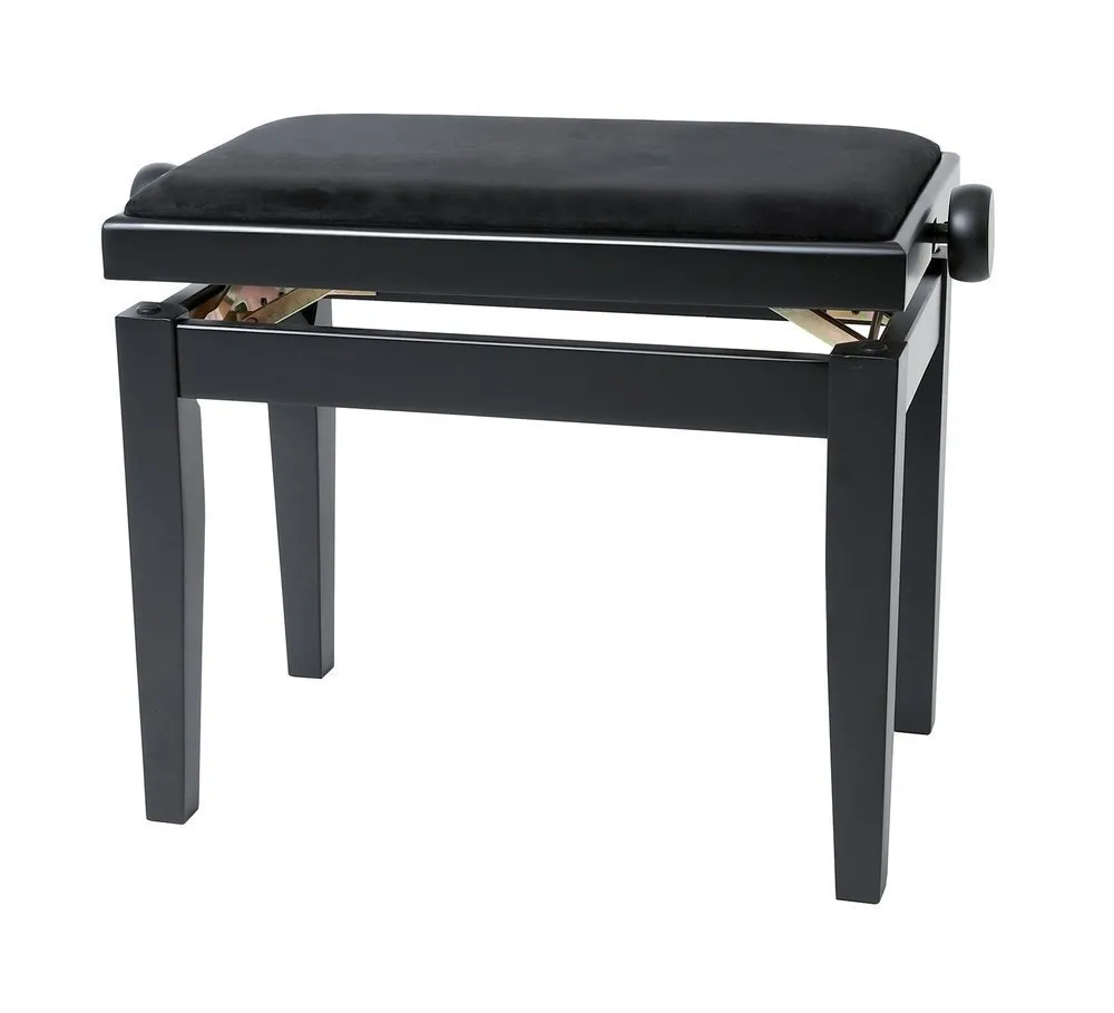 Gewa - piano bank deluxe zwart
