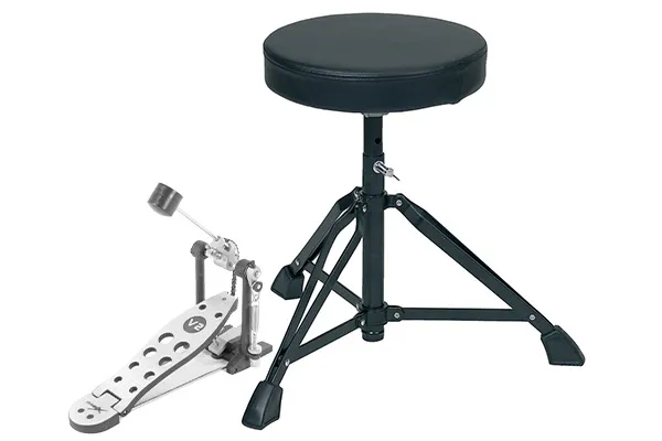 Pure gewa - e-drum pack dt-100 drumkruk + pd-100-v2 bassdrumpedaal