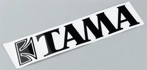 Tama - tls100bk bassdrum logo sticker zwart