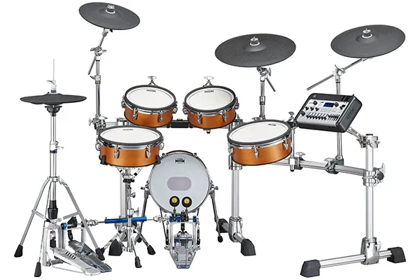 Yamaha - dtx10kx-rw elektronisch drumstel real wood foam pads