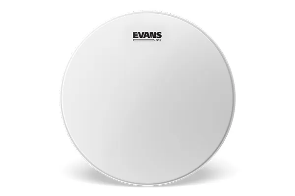 Evans - b10g12 g12 coated white drum head, 10 inch