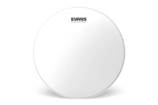 Evans - tt06mxw mx1 marching tenor drumvel wit 6"