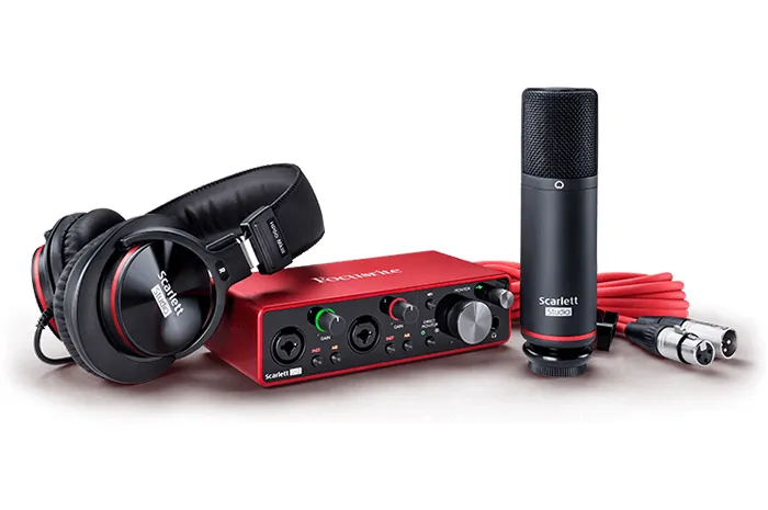 Focusrite - scarlett 2i2 studio g3 usb audio interface