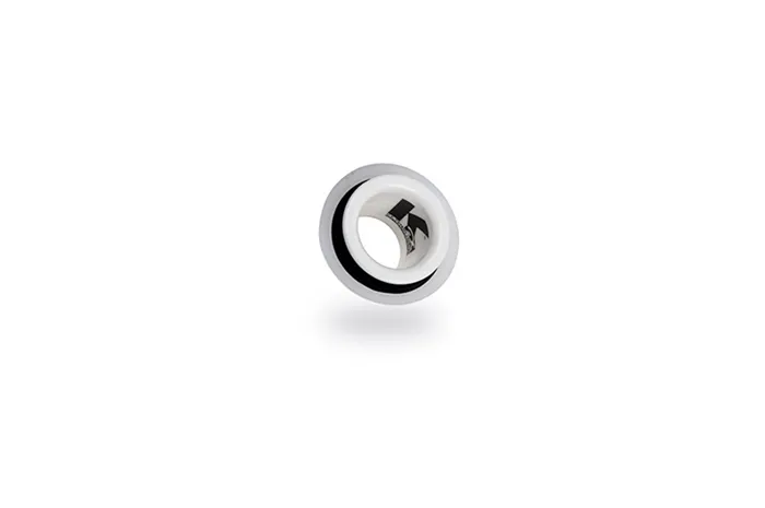 Kickport - fx1-sn porthole 1" voor 12"-15" snaredrum wit