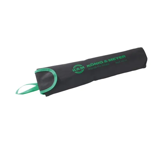 K&m - lessenaar hoes nylon voor 101+102+103+109 zwart