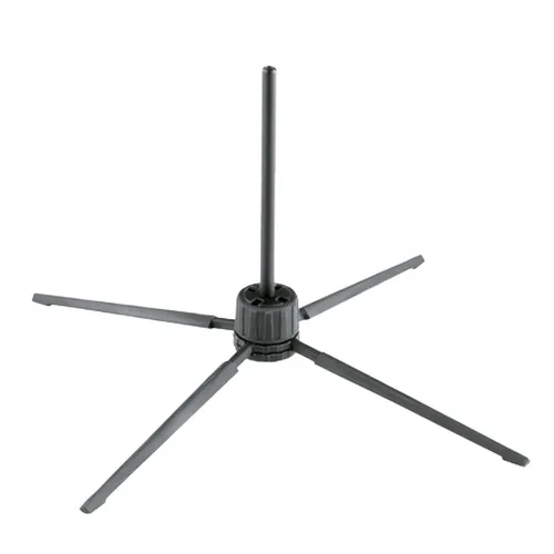 K&m - 15262 fluit stand piccolo zwart