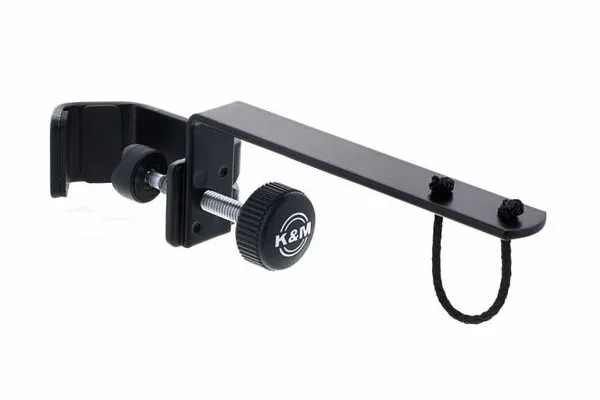 K&m - triangelhouder met klem chroom
