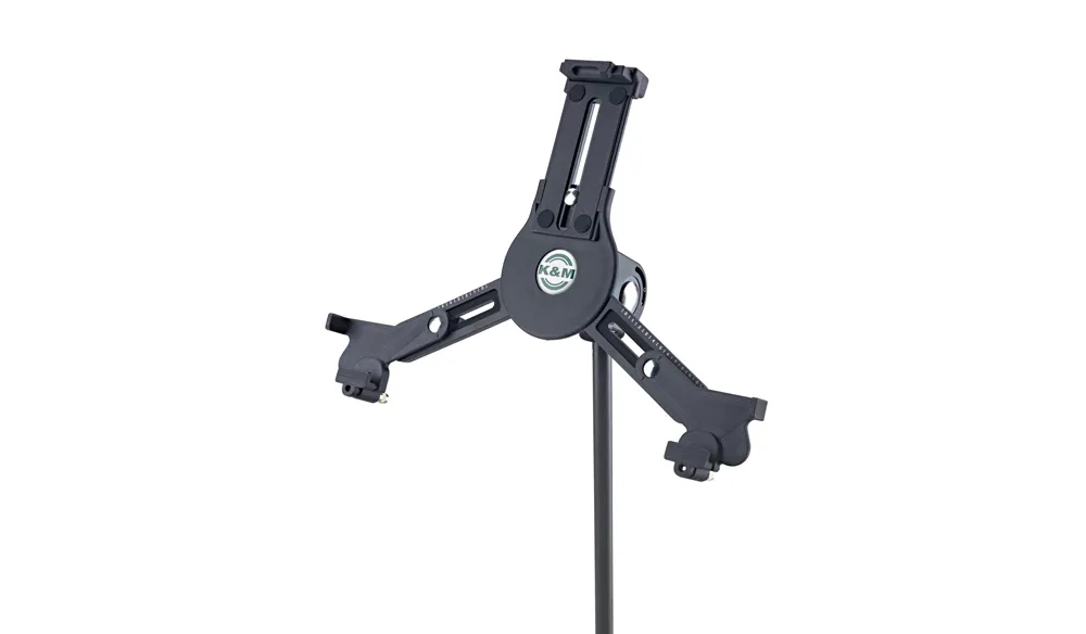 K&m - km19790 ipad houder met microfoonstand bevestiging