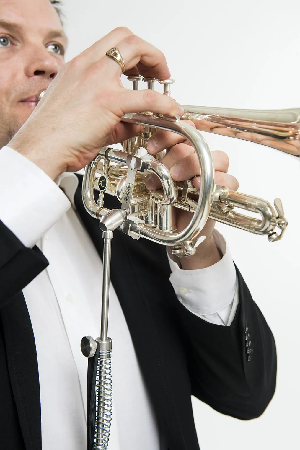 Ergobrass - ergonomische steun voor trompet / cornet
