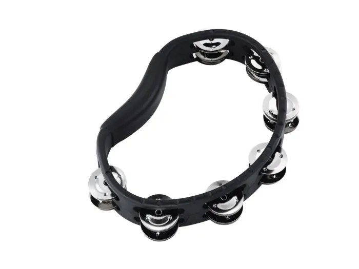 Meinl - htmt1bk tambrn hand held steel jingle bk