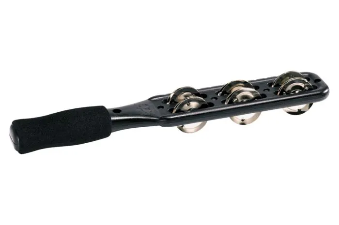Meinl - jg1bk jingle stick met stalen jingels, zwart