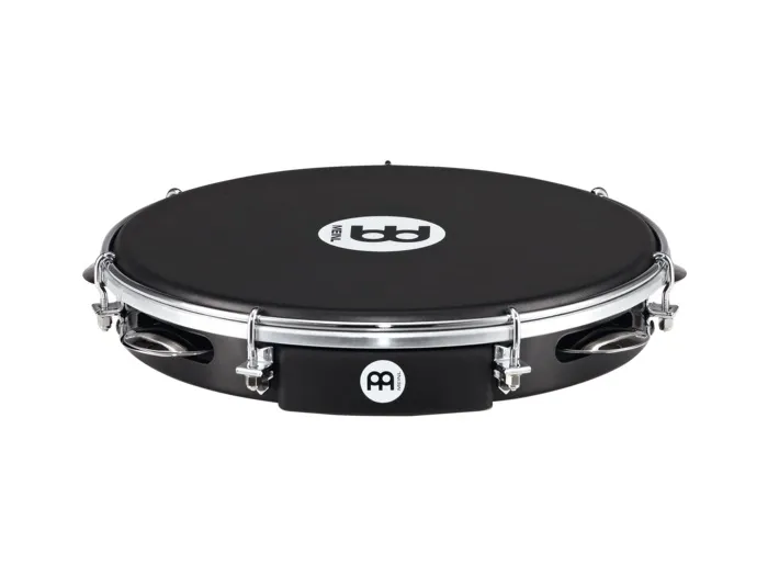 Meinl - pa10abs-bk-nh pandeiro abs zwart met napa vel, 10"