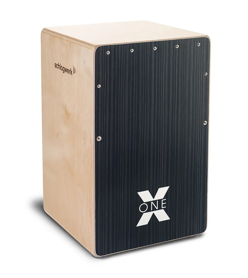 Schlagwerk percussion - cp160 cajon x-one hard coal stripes