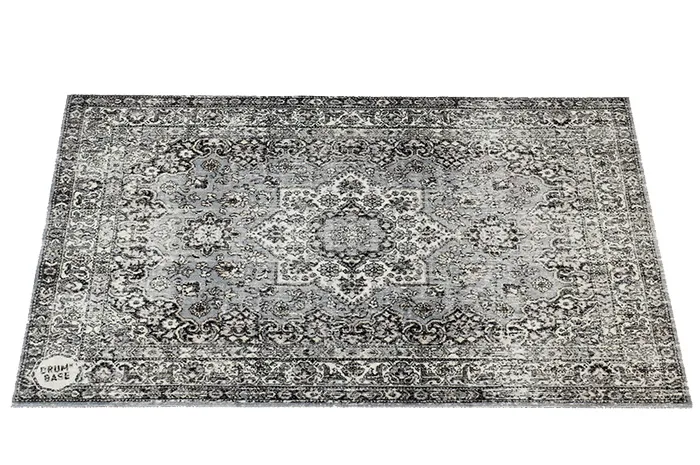 Drumnbase - vp130-gry vintage persian stage drummat grey 130x90