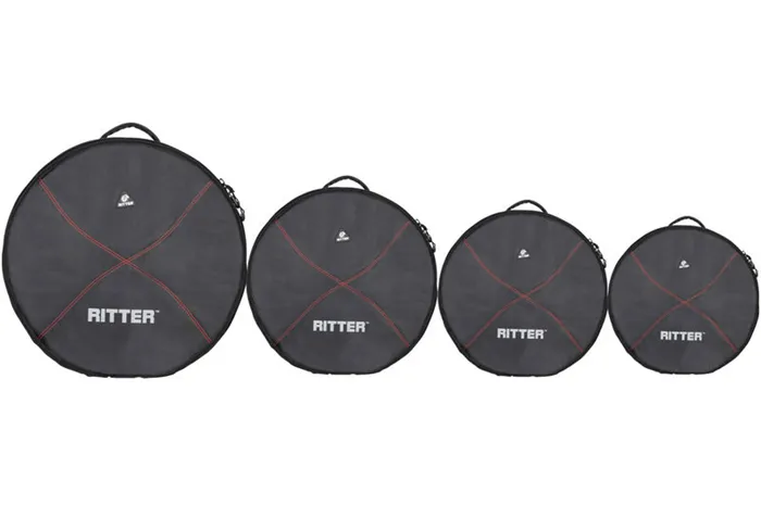 Ritter - rdp2-03/brd drumbag deluxe kit #3 black-red performance