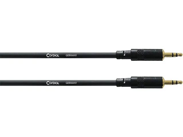 Cordial - cfs3ww stereo kabel - 3,5mm jack - 3,5mm jack 3m