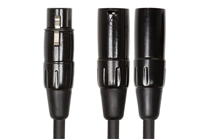 Roland - rcc-yc-xf2xm splitter/y kabel - xlr female - 2x xlr male