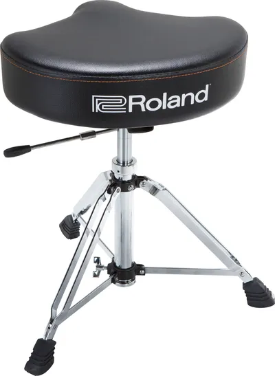 Roland - rdt-shv gaslift drumkruk met vinyl zadel zitting