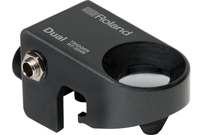 Roland - rt-30hr acoustic drum trigger, double head/rim trigger