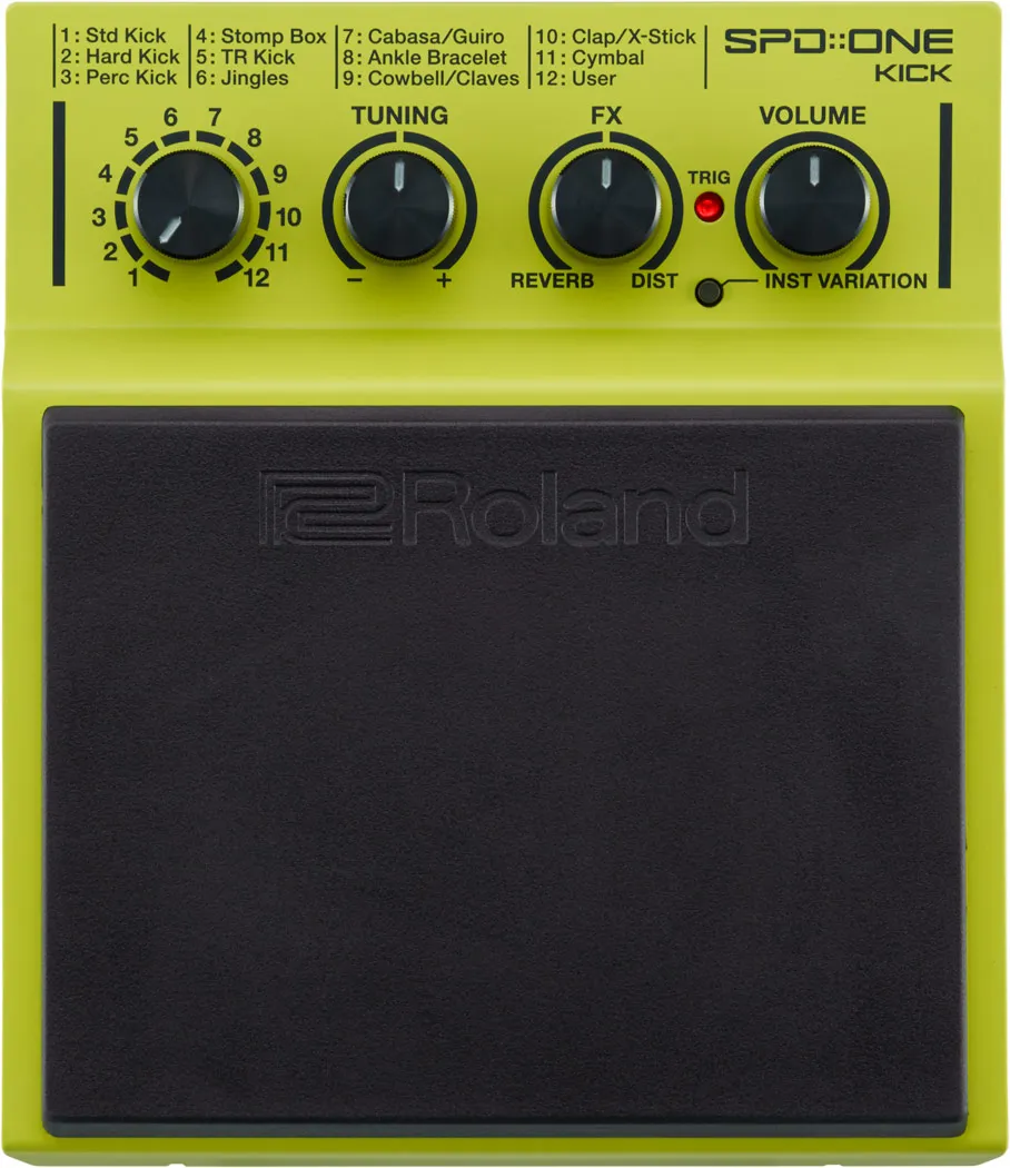 Roland - spd-1k sampling pad spd::one kick