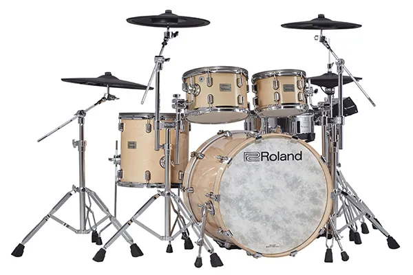Roland - vad706-gn elektronisch drumstel gloss natural