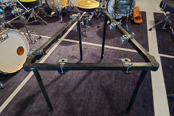 Pearl - occasion dr-80 drumrack incl. 6 klemmen