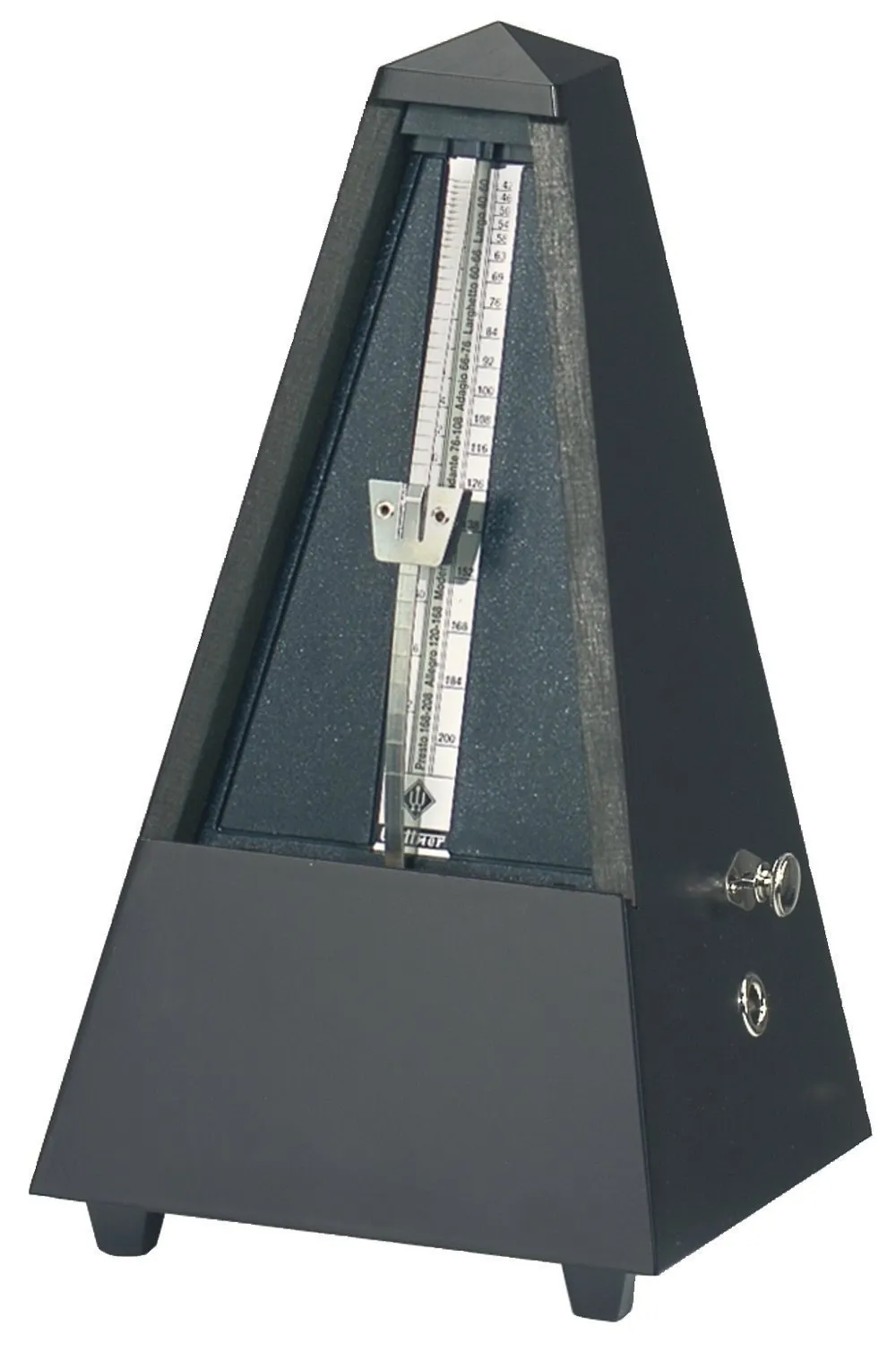 Wittner - piramide metronoom zwart mat 816m
