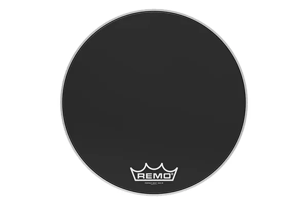 Remo - pm-1424-mp powermax ebony marching basdrumvel 24"