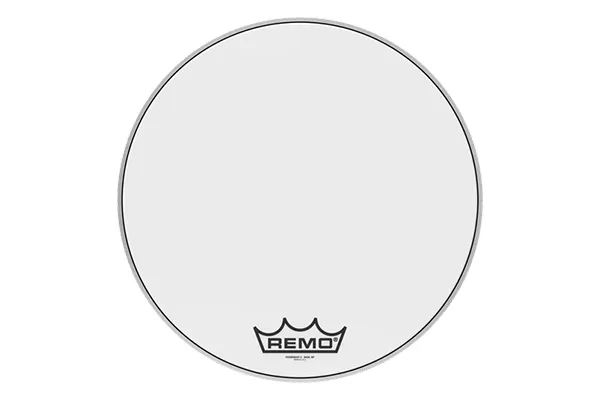Remo - pm-2018-mp powermax 2 ultra white marching-bassdrumvel 18"