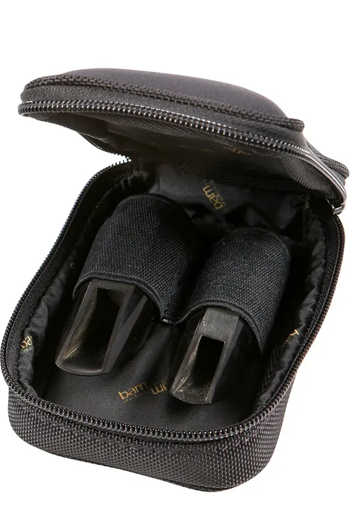 Bam - mp-0035 etui voor (2) klarinet mondstukken