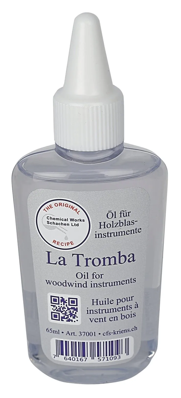La tromba - hout olie voor blaasinstrumenten