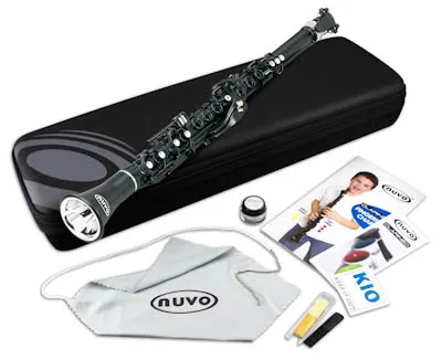 Nuvo - c klarinet bk zwart met zilver