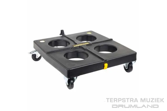Hardcase - hntrolley wheeled trolley c/w 4 wheels