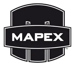 Mapex - ktmxstbdbl logo sticker bassdrum zwart