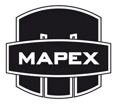 Mapex - ktmxstbdwh logo sticker bassdrum wit