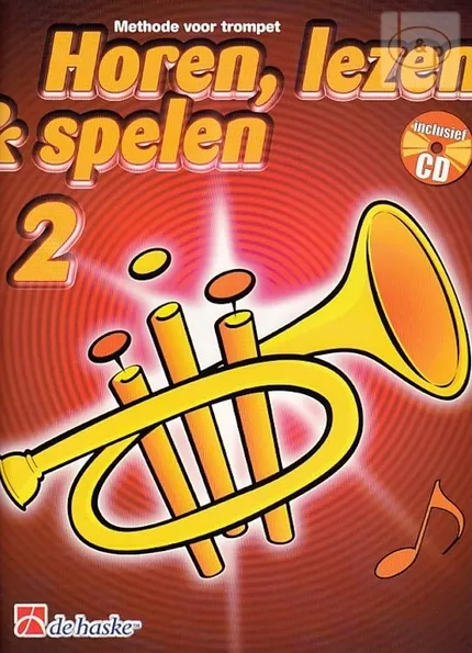 Boek - horen, lezen & spelen trompet 2 + cd