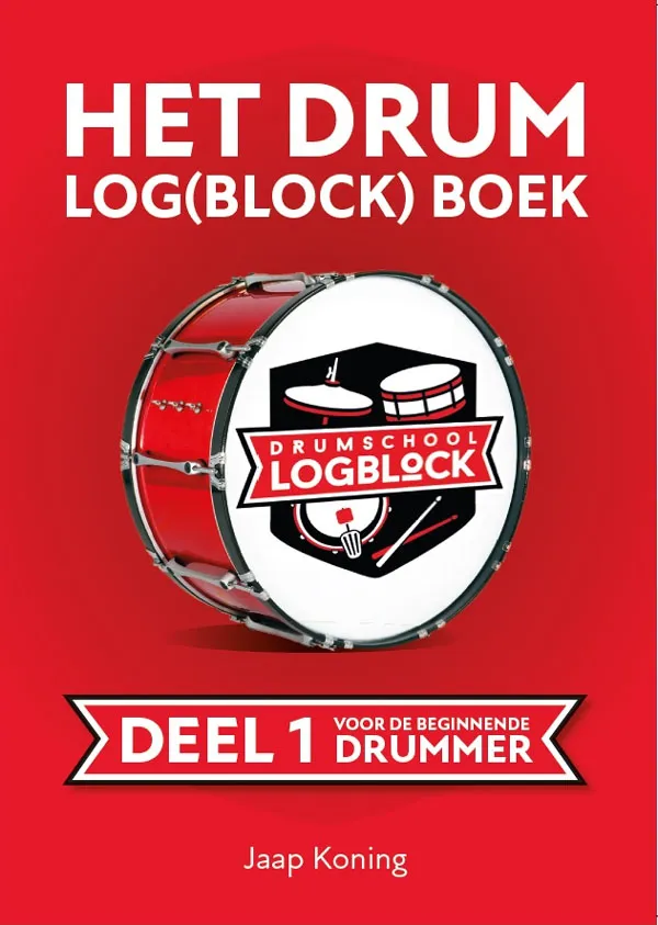 Boek - deel 1 drum log(block) boek jaap koning