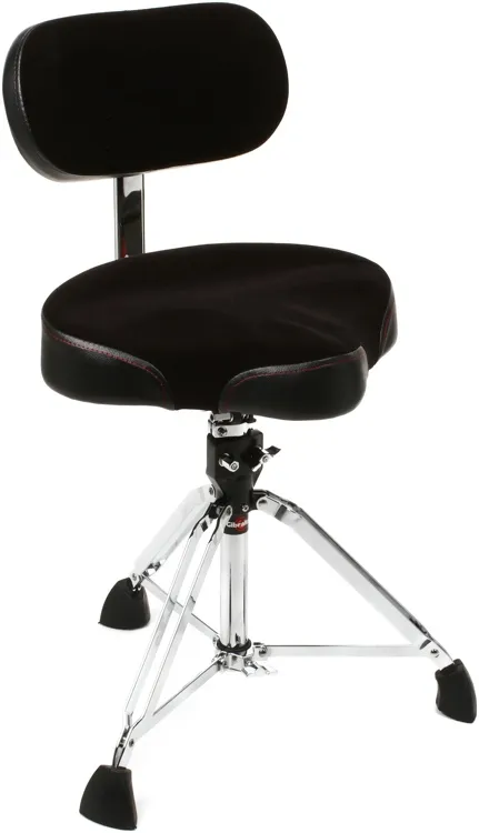 Gibraltar - 9608mb 9000 series drum throne + backrest