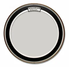 Aquarian - aqski22 super kick i bassdrumvel clear 22"