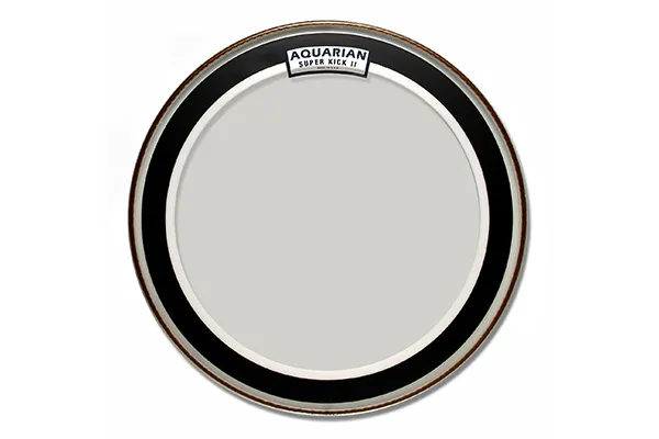 Aquarian - aqskii22 super kick ii bassdrumvel clear 22"