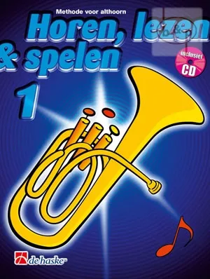 Boek - horen, lezen & spelen althoorn 1 + cd