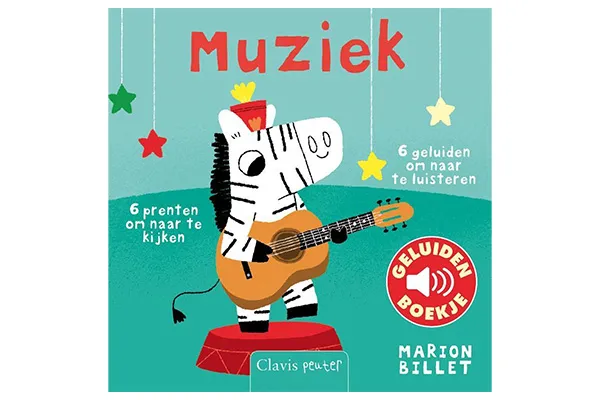 Boek - muziek geluidenboekje marion billet