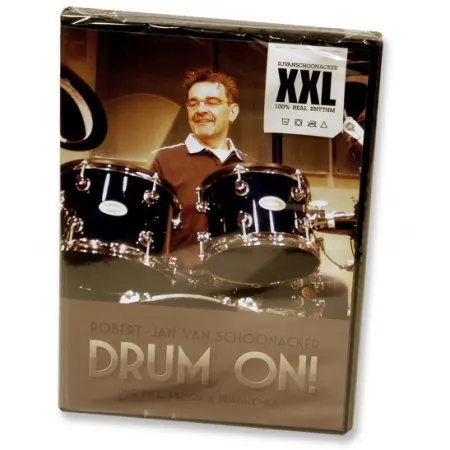 Dvd - robert-jan van schoonacker drum on!
