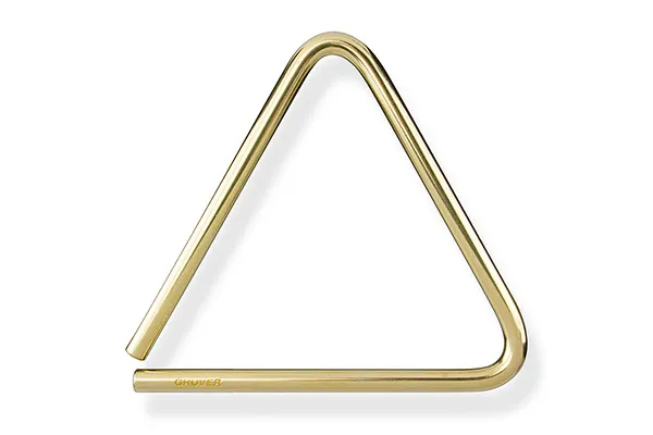 Grover - tr-b-6 6" golden bronze concert triangel