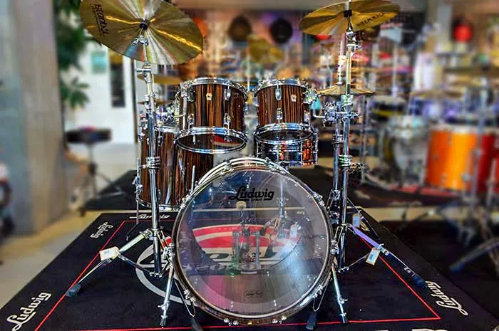 Ludwig - b-stock l8424axz1 drumset classic maple exotic