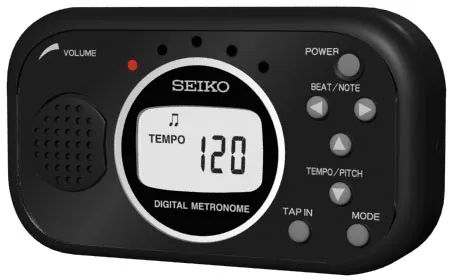 Seiko - dm100 metronoom met tap tempo functie
